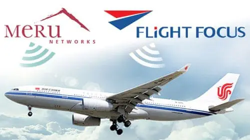 La flota de Airbus A330 de Air China dispondrá del WiFi de Meru Networks