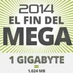 Infografía: 2014 será el año del fin del mega (MB)