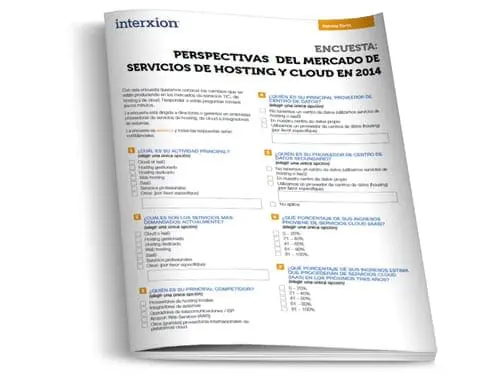 ENCUESTA: PERSPECTIVAS DEL MERCADO DE SERVICIOS DE HOSTING Y CLOUD EN 2014