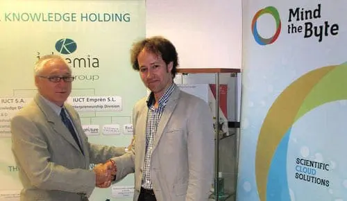 Josep Castells (CEO Inkemia) y Alfons Nonell Canals (CEO Mind the Byte)
